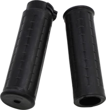 AVON GRIPS Old School Rubber Grips - Waffle - Black WAF-87
