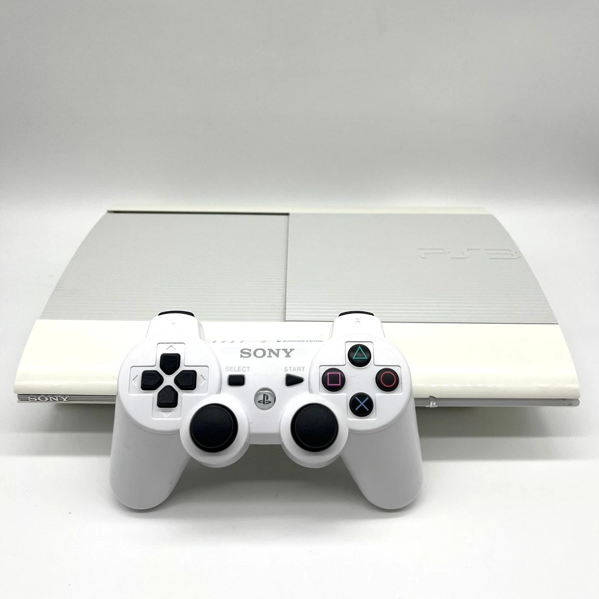 Sony PlayStation 3 - Super Slim White Video Game Consoles for sale