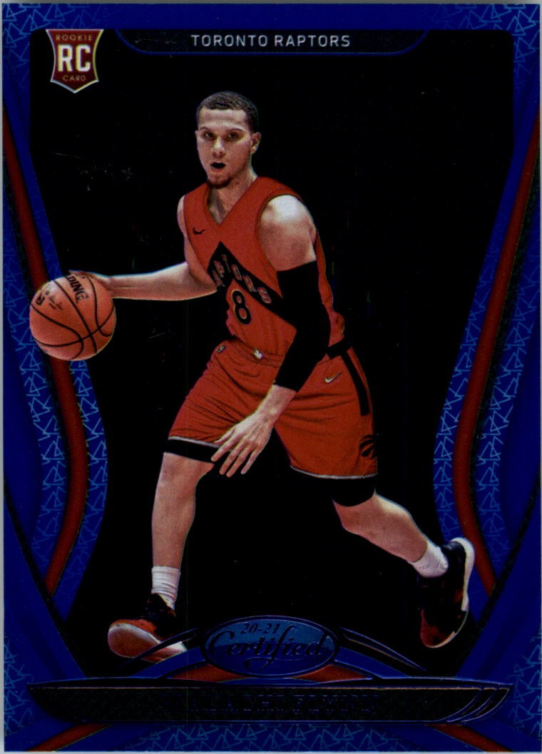 2020-21 Certified Mirror Blue #172 Malachi Flynn - BSK