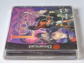 Sega Dreamcast - Record of Lodoss War - Complete - tested, working