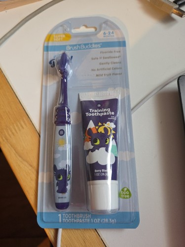 Brush Buddies Training Toothbrush Kit, Berry Blast