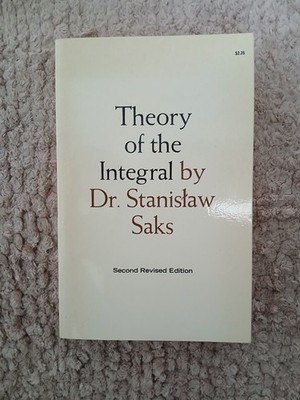 Theory of the Integral. Dr. Stanislaw Saks. Buch. Englisch.