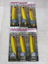 Mirrolure He Dog Surface Walker 95MR GCRCH, Hi Pitch, 4 3/4”, 3/4 Oz, Lot Of (6)