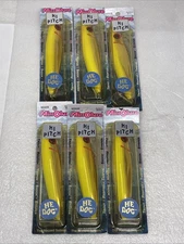 Mirrolure He Dog Surface Walker 95MR GCRCH, Hi Pitch, 4 3/4”, 3/4 Oz, Lot Of (6)