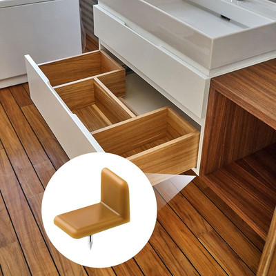 Plastic Drawer Glides and Slides Drawer Stoppers for Dresser Tack for Repairi...