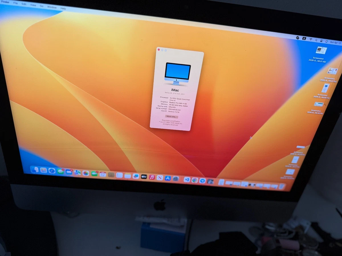 Apple iMac 16 GB RAM Apple Desktops & All - In - 2017 Release Year