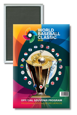 2026 World Baseball Classic WBC Program 2'' x 3'' Refrigerator Magnet