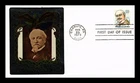 US COVER OCTAVE CHANUTE AVIATION PIONEER AIR MAIL FDC ROSS SILVER FOIL CACHET