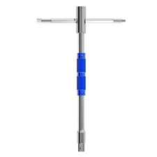 360 Degree Rotating T Bar Ratchets With Interchangeable 1/2 3/8 1/4 Heads Solid