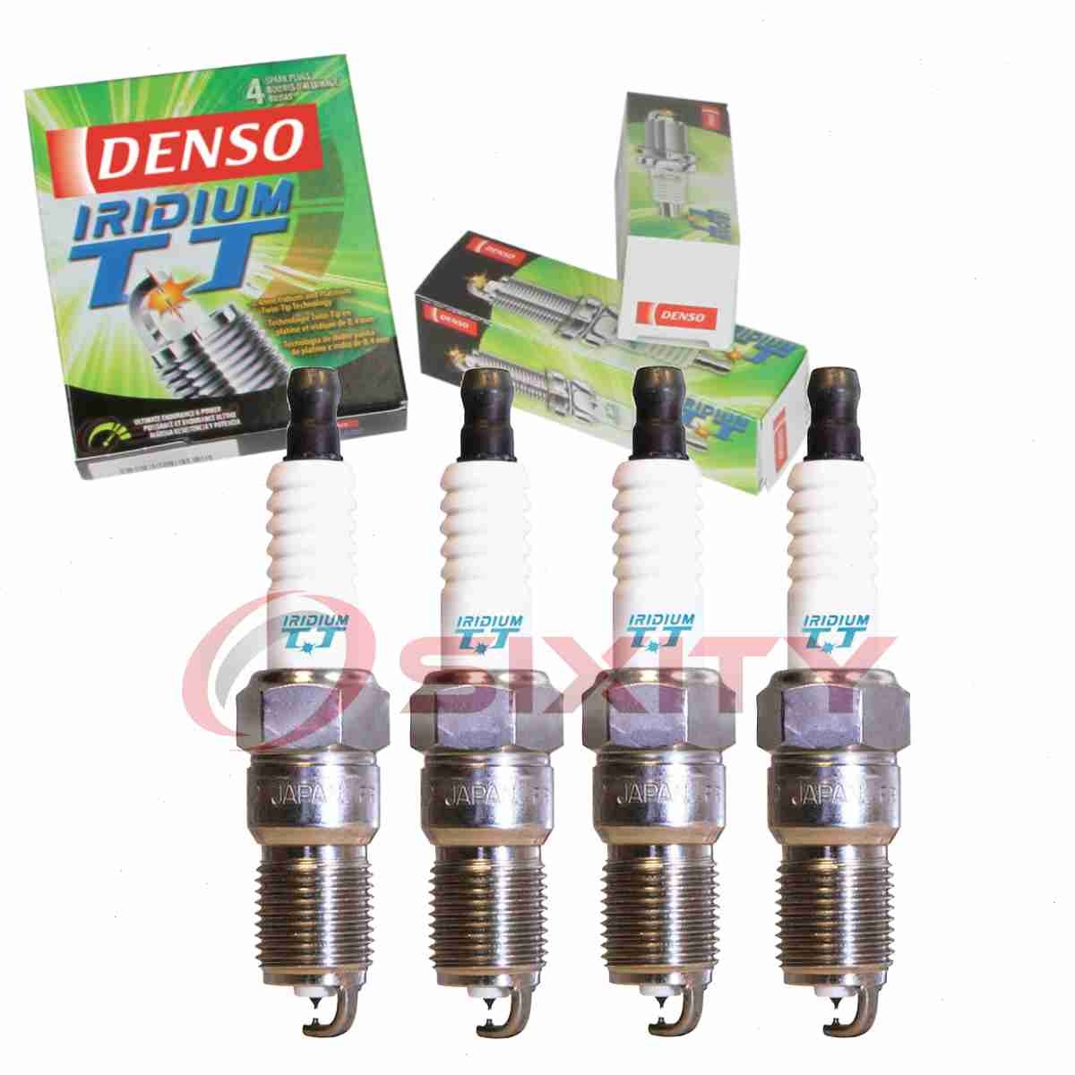 4 pc Denso Iridium TT Spark Plugs for 2005 Mazda 3 2.0L L4 Ignition zb