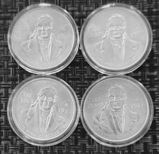 1977 Mexico 100 Cien Pesos Set of 4 Coins 1 Oz, content. .72 Silver uncirculated