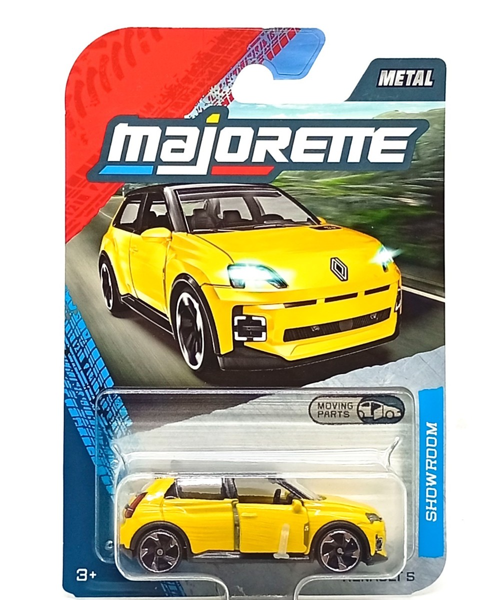 Majorette Renault 5 E-Tech Yellow 1:64 3