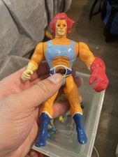 Vintage 1985 Thundercats Lion-O Orange Action Figure LJN Toys Arm Works Glove D1