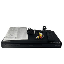 Magnavox DVD CD Player Model DP170MS8 W/Remote Cords  Manual. Tested Works