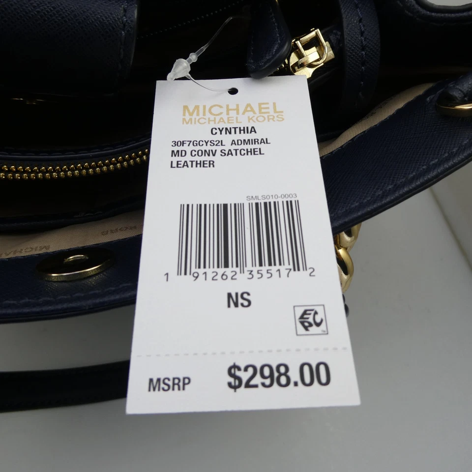 Bolso de mano Michael Kors Cynthia mediano convertible Foto 3 de 4