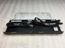 Shure DFR11EQ Digital Feedback Reducer + EQ Pair of 2 Line Level Input - Tested