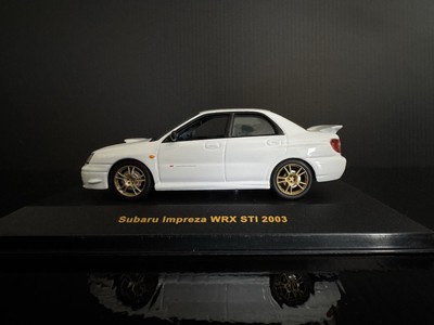 2003 Subaru Impreza WRX STI White 1/43 ixo MOC031 HTF ! | eBay