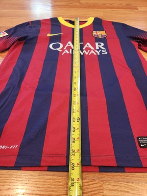 Neymar Jr Nike FC Barcelona 2013 Home #11 Jersey M Used