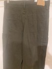 Levi's Heritage High-Rise Loose Straight Cargo Pants Size 12 Olive — photo 5