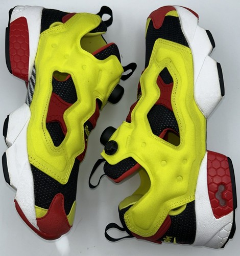 REEBOK INSTAPUMP FURY OG GR. 10 CITRON JACKIE CHAN BJORK 2019 EUC mit Box selten! - Bild 3 von 9