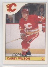 1985-86 O-Pee-Chee Carey Wilson #191 0a1