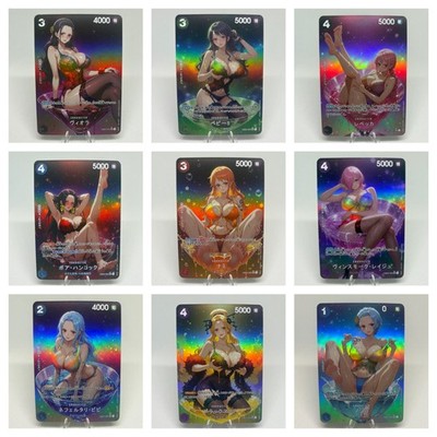 One Piece Doujin Card Goddess Story Waifu ACG Custom DIY