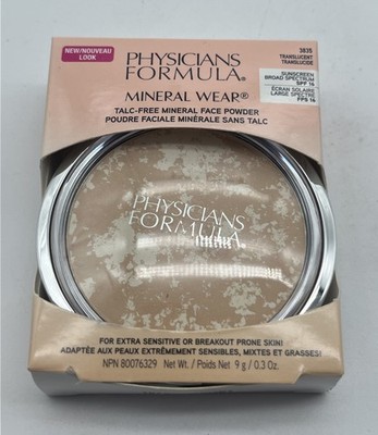 Physicians Formula Mineral Wear Pressed Powder Translucent 0.30 oz