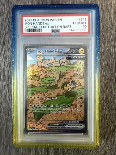 Pokemon Iron Hands EX 248 Paradox Rift PSA 10 GEM MINT