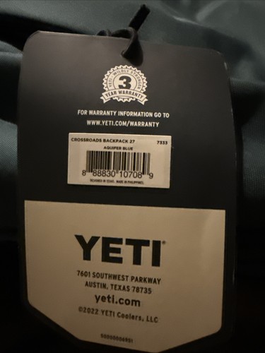 Yeti Crossroads 27 Mochila AUQIFER AZUL - Imagen 6 de 7