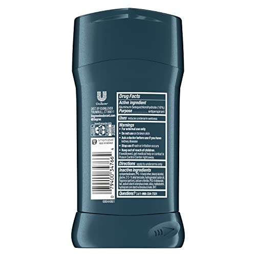 Degree Men Advanced Protection Antiperspirant Deodorant Cool Rush 4 count 72-... - Picture 2 of 12