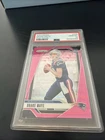 2024 Panini Prizm - Rookies Drake Maye #329 Pink Wave Prizm (RC)