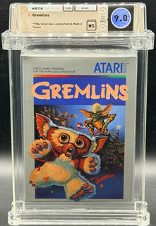 Gremlins Atari Atari 5200 CIB Complete Unopened WATA 9.0 Graded
