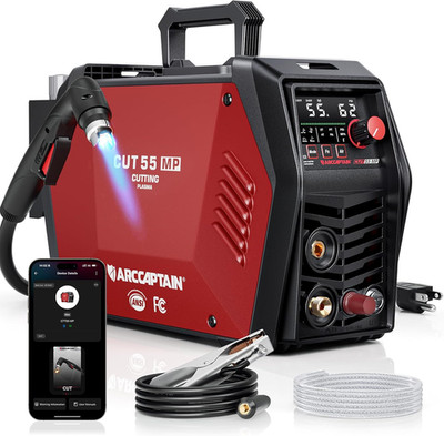 Icontrol [Non-Hf] Plasma Cutter CUT55 MP with APP Control, 55Amp Blowback Pilot 