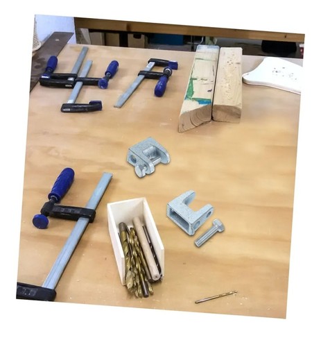10 Stück Schwerlast Holzbearbeitung Schraubzwingen 20 mm Gusseisen Miniklammern Tigerklemme... - Bild 5 von 6