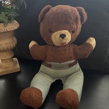 vintage smokey the bear stuffed animal  Ideal company 13 inches tall