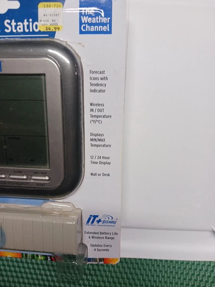 The Weather Channel Wireless Forecast Station - Image 2 of 4