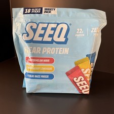 SEEQ Clear Protein Variety Pack 18 Sticks 22g...