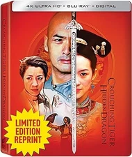 New Steelbook Crouching Tiger, Hidden Dragon (20th Anniv + UHD + BD + Digital)