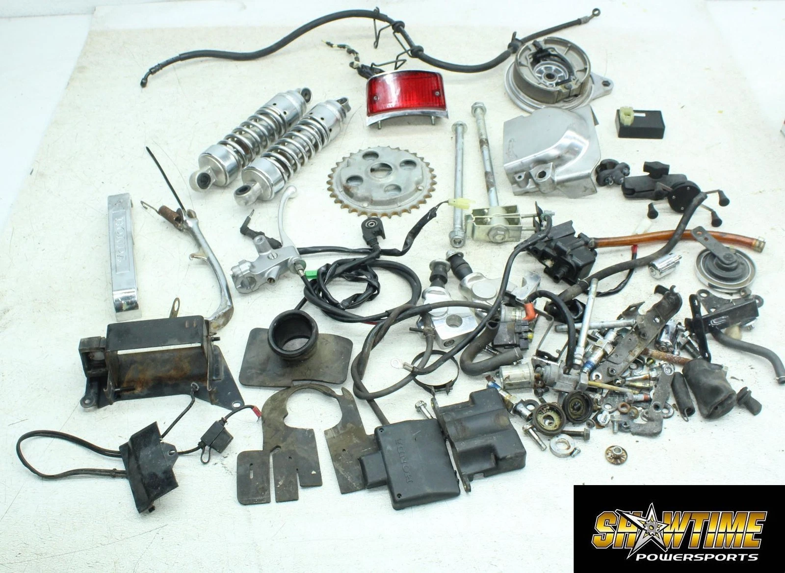 96-15 HONDA REBEL 250 CMX250 PARTS HARDWARE SHOCKS AXLE DRUM KICKSTAND LEVER