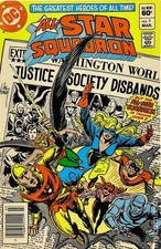 All Star Squadron #7N VF 1982 Stock Image