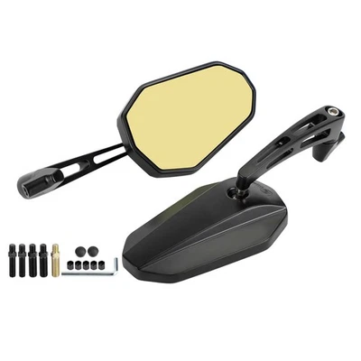 Rétroviseur paire mirroirs M10 pour Yamaha MT-09 MT09 XSR900 MT-03 MT-10 A1 - Photo 1/4