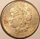 1878-S Morgan Dollar AU Detail Cleaned *.99c No Reserve*