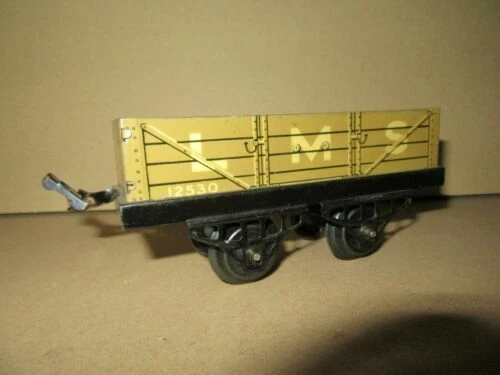 Hornby Güterwagen für Spur 0 aus Weißmetall