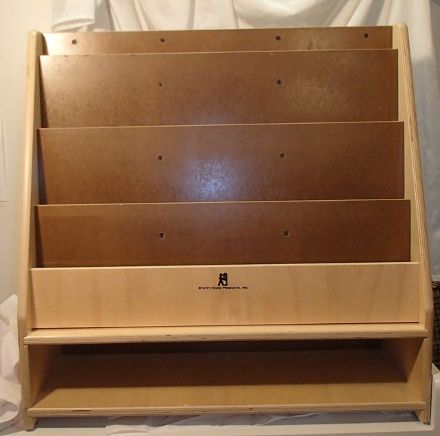 Steffy Wood Products Bookcase Magazine Display Rack ...