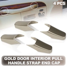 4X Inner Door Panel Handle Strap End Pull Trim Cover For Lincoln Town Car 03-11