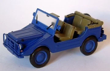 Starline DKW MUNGA 4 THW OPEN BLUE 1:43 - Imagen 1 de 1
