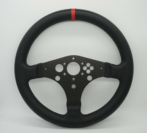 Volante SIMPUSH 13 pulgadas 33 cm MOD HÁGALO USTED MISMO rally PARA Thrustmaster T300RS T300G - Imagen 1 de 23