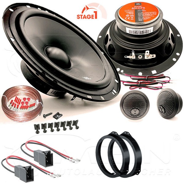 Jbl Lautsprecher FüR Opel Astra F 1991-1998 Front TüR Vorn 2-Wege 200W 165 #B8W2-image