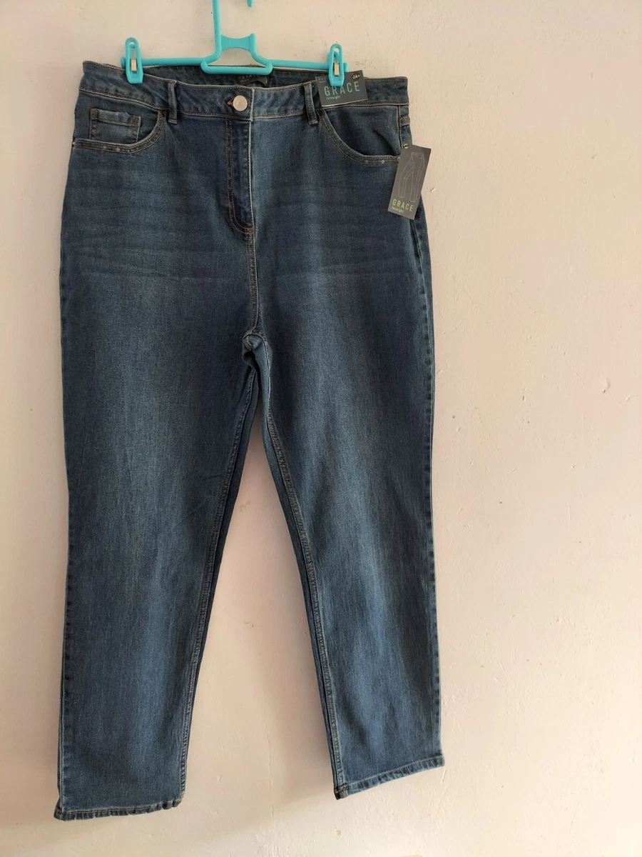 Size 14 stretch jeans sales