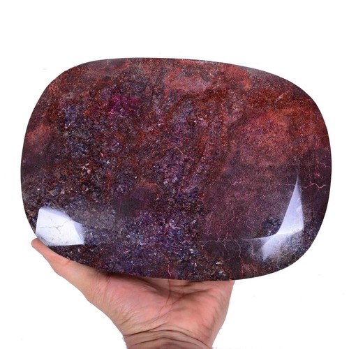 4,5 Kg Rubí Rojo Natural Enorme Ovalado Facetado Madagascar Gran Tierra Extraída Piedra Preciosa - Imagen 6 de 12